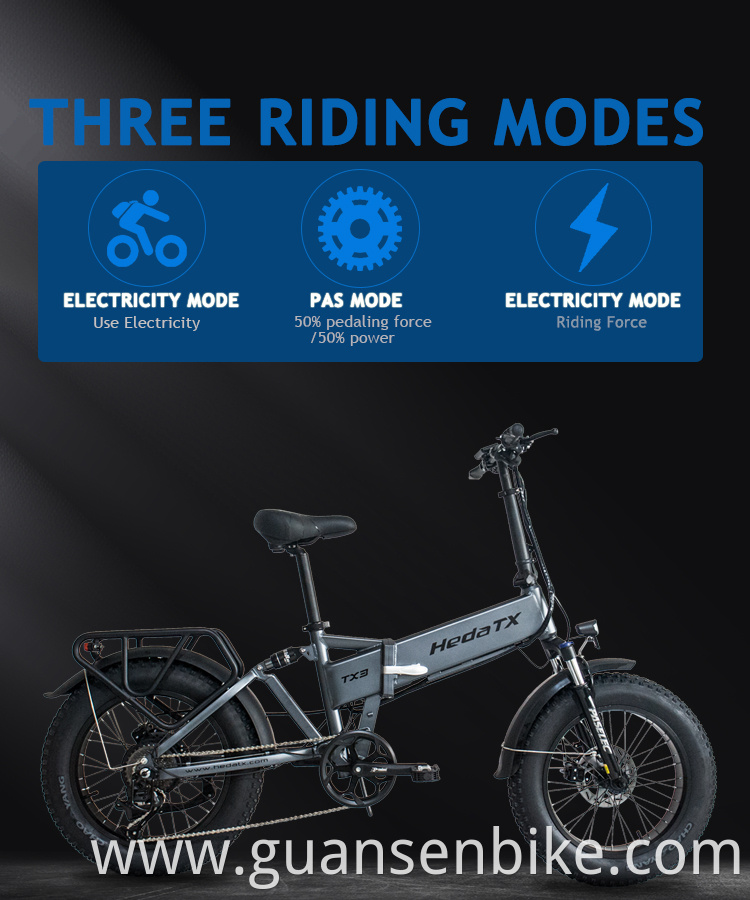 Convenient Fat Tire Electric Bike